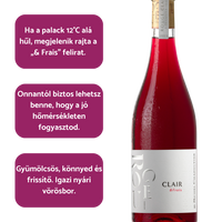 M.Chapoutier Rouge Clair könnyed nyári vörösbor Franciaország