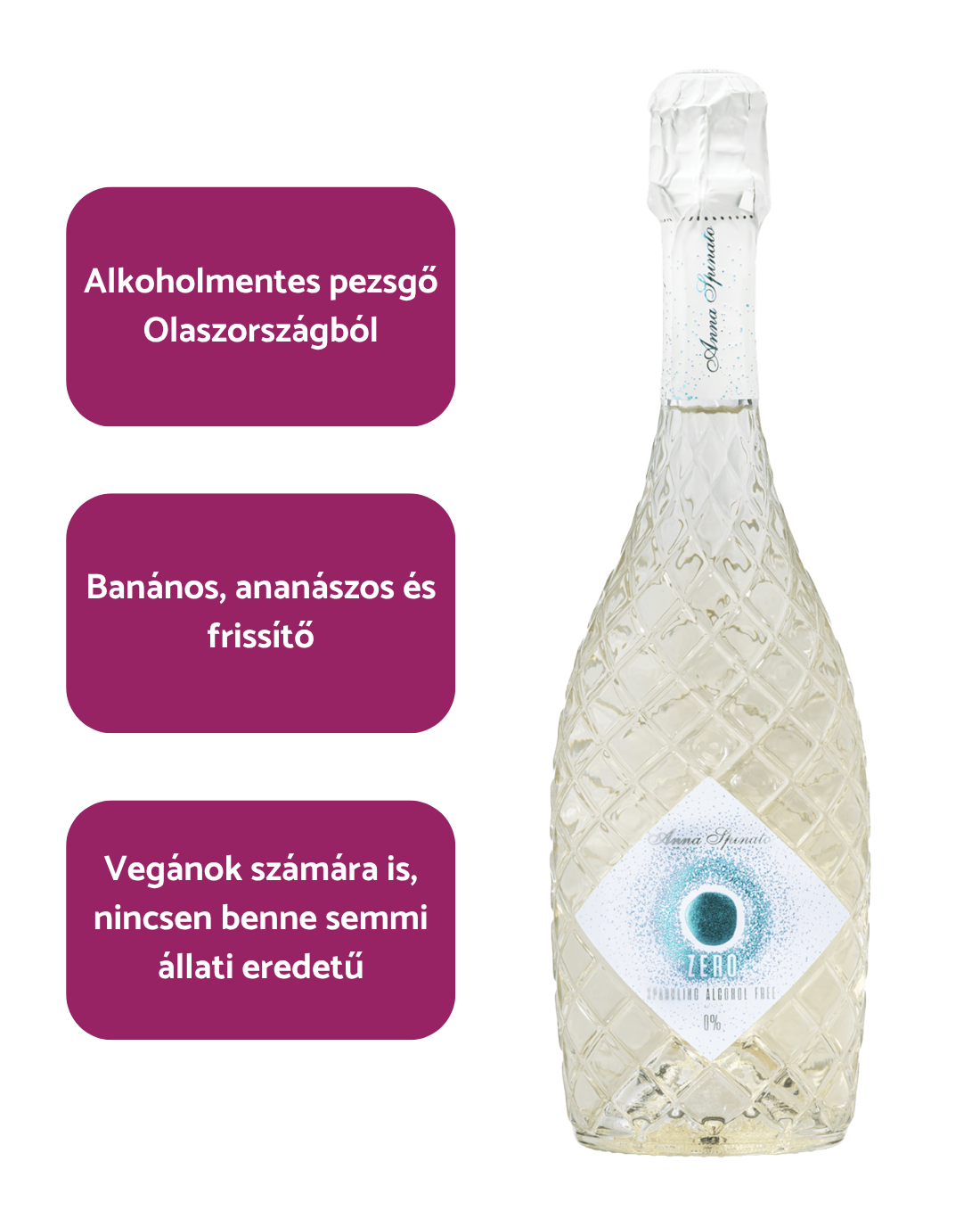 Anna Spinato - Zero Sparkling Alcohol Free 0%