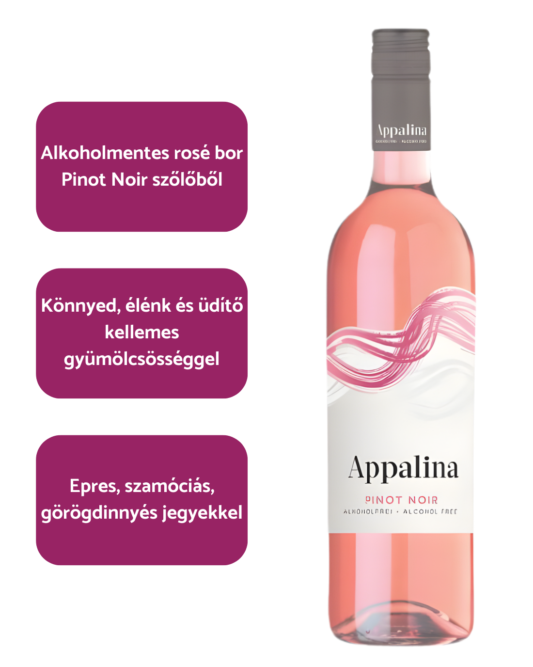Appalina - Non-Alcoholic Pinot Noir Rosé