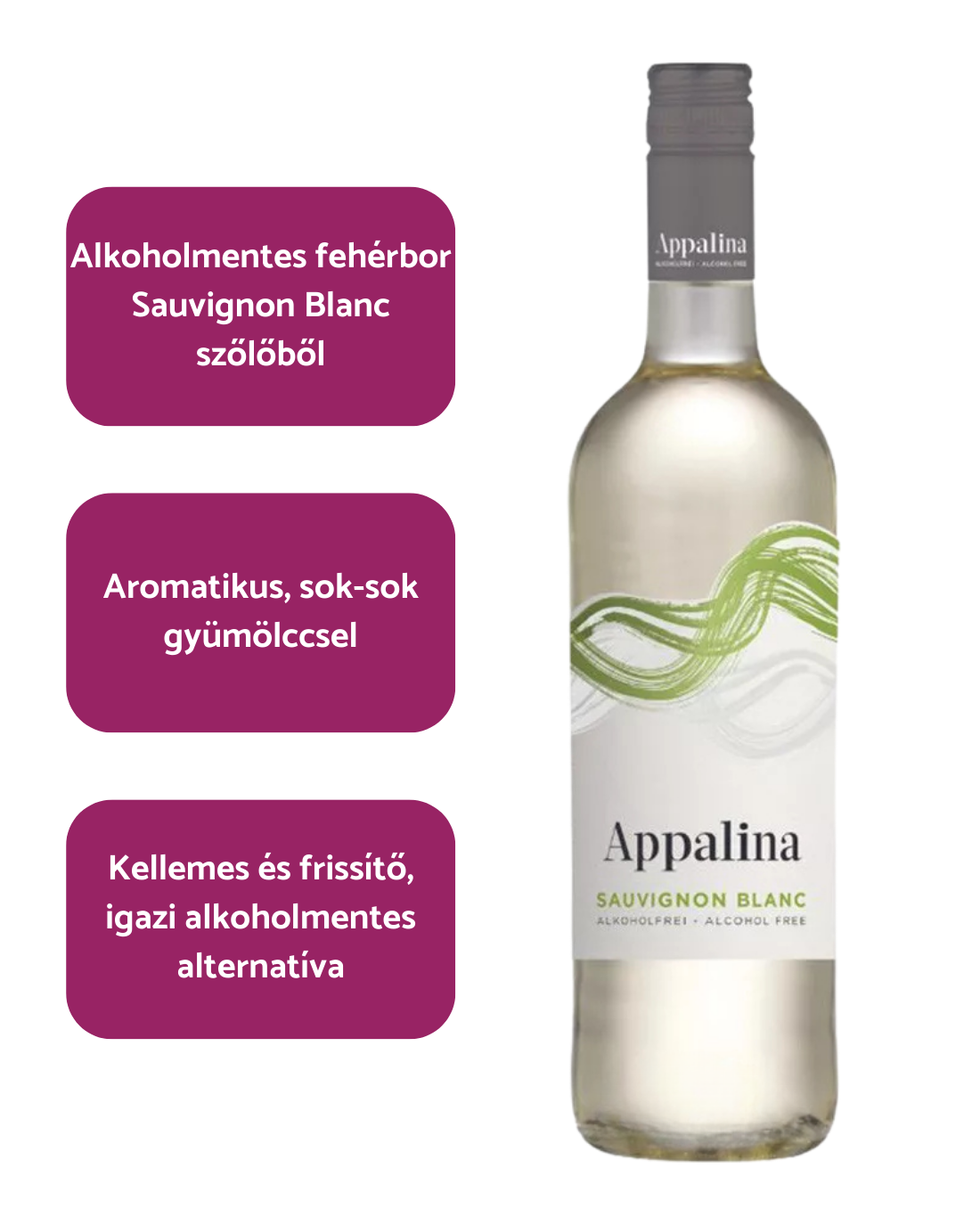 Appalina - Non-Alcoholic Sauvignon Blanc