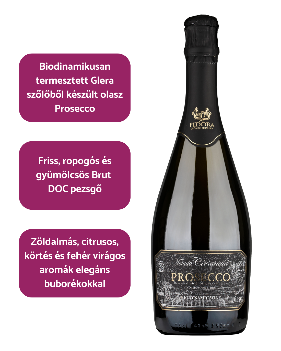 Fidora - Prosecco Spumante Brut DOC