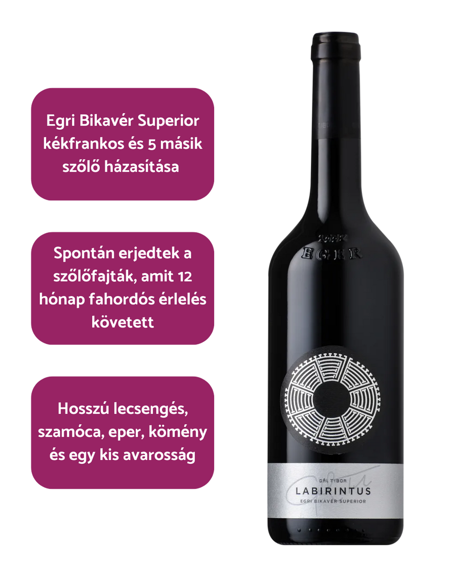 Gál Tibor - Labirintus Egri Bikavér Superior (2022)