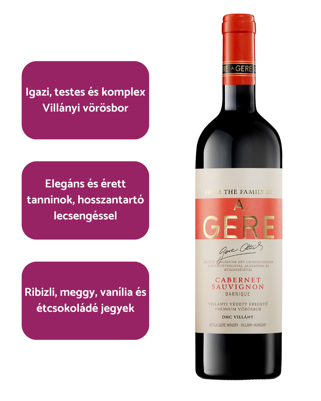 Gere - Cabernet Sauvignon Barrique (2021)