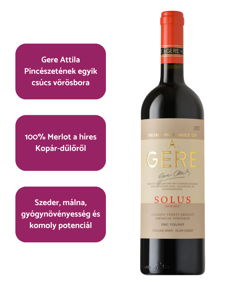 Gere - Solus Merlot (2022)