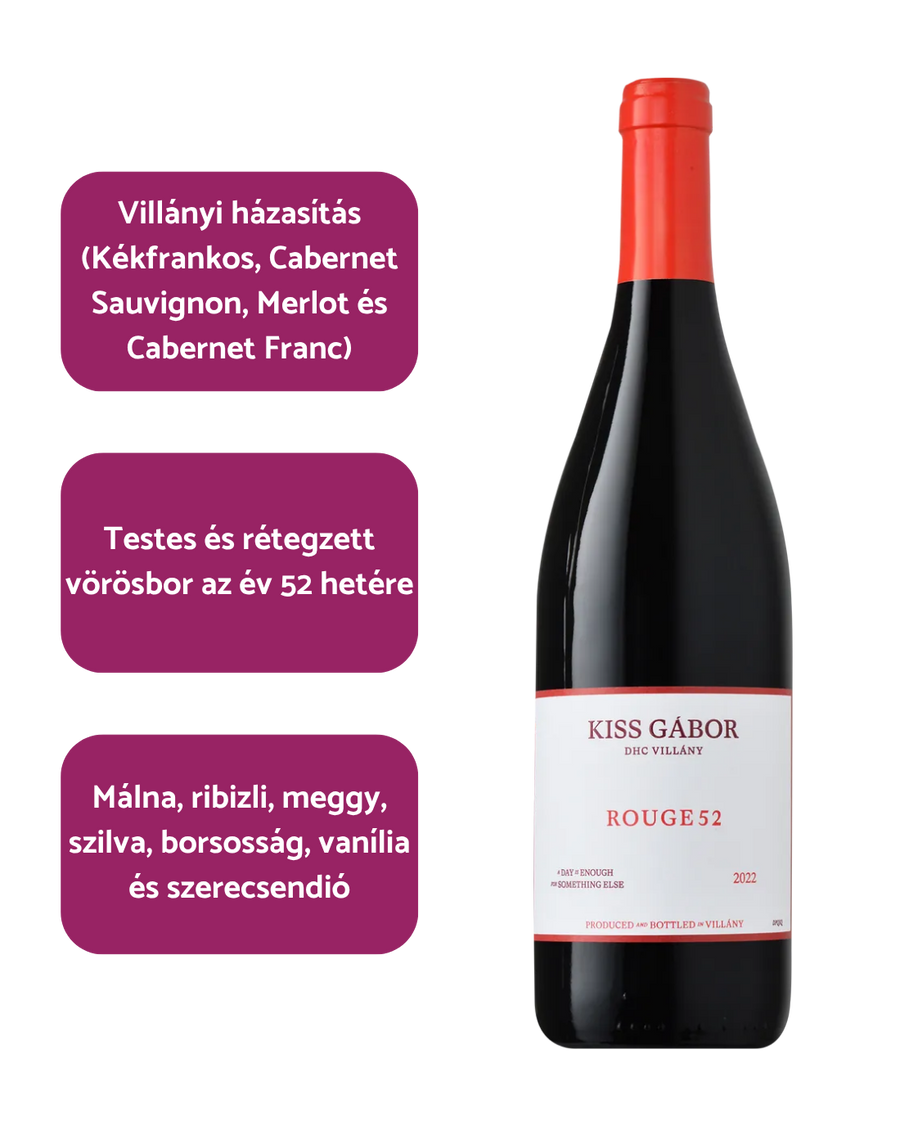Kiss Gábor - 52 Rouge (2022)