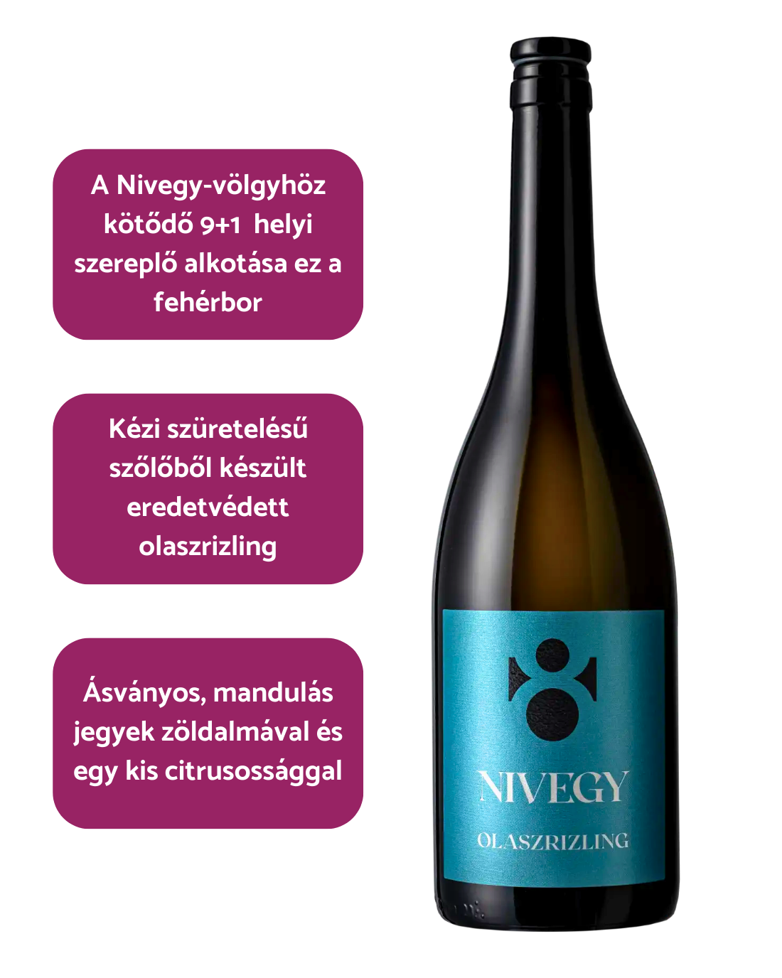 Nivegy Bor - Olaszrizling (2024)