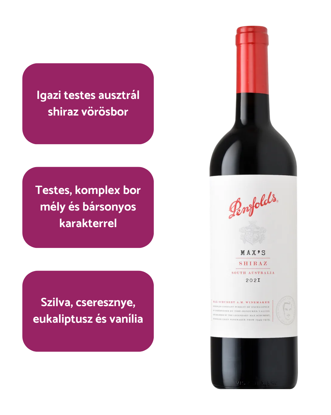 Penfolds - Max’s Shiraz (2021)