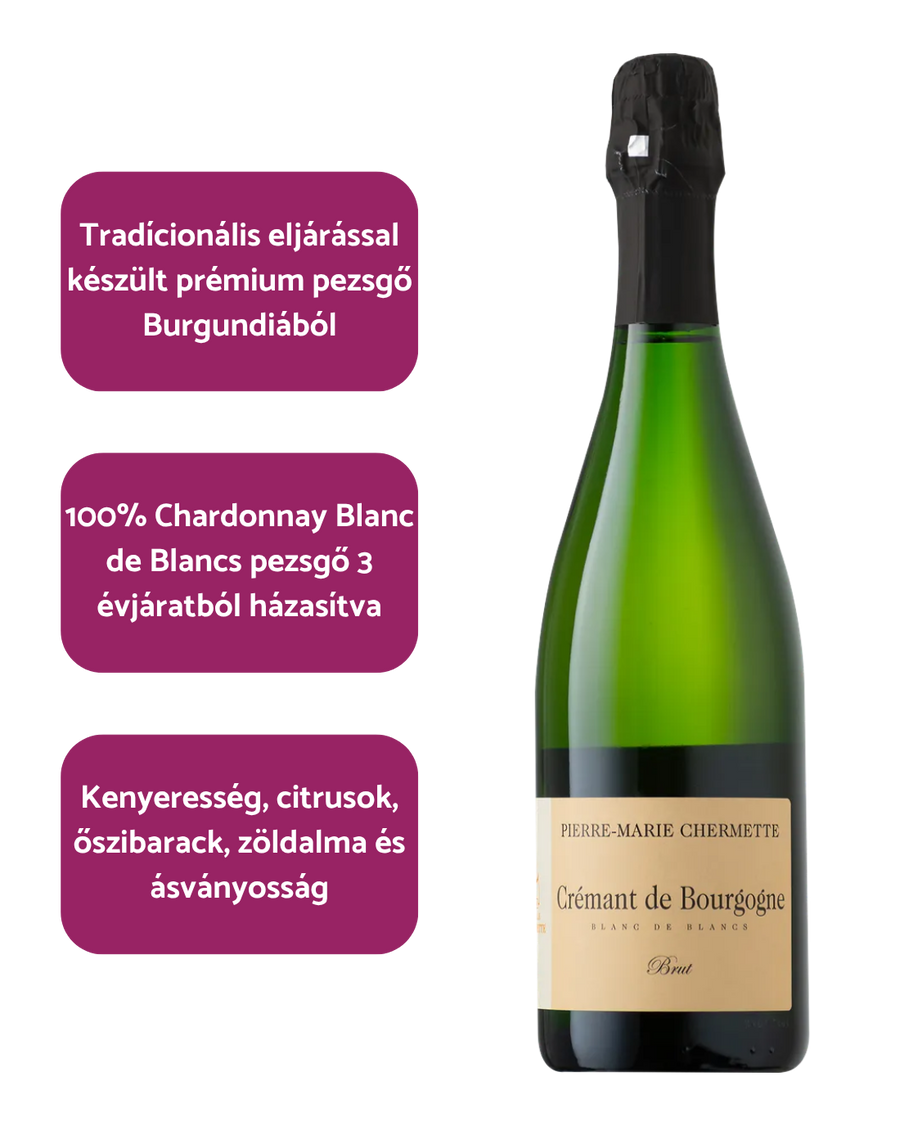 Pierre-Marie Chermette -  Crémant de Bourgogne Blanc de Blancs Brut