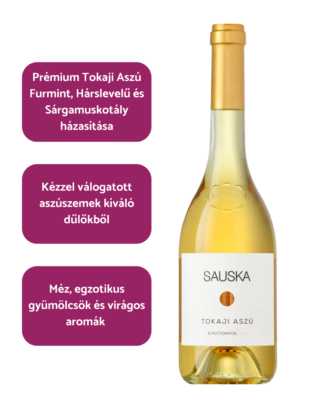 Sauska - Tokaji Aszú 6 puttonyos (2019)