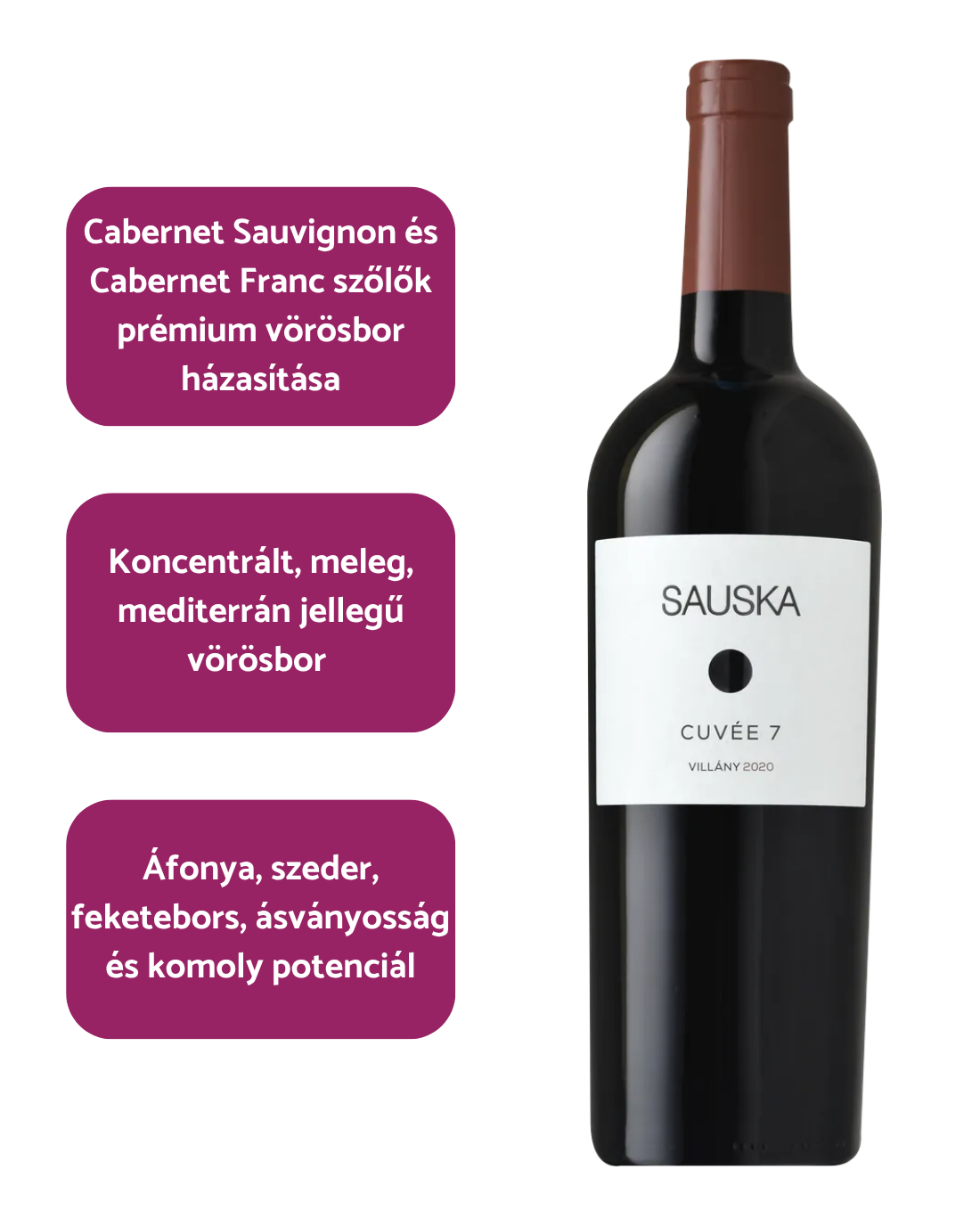 Sauska Cuvée 7 Villány (2020)