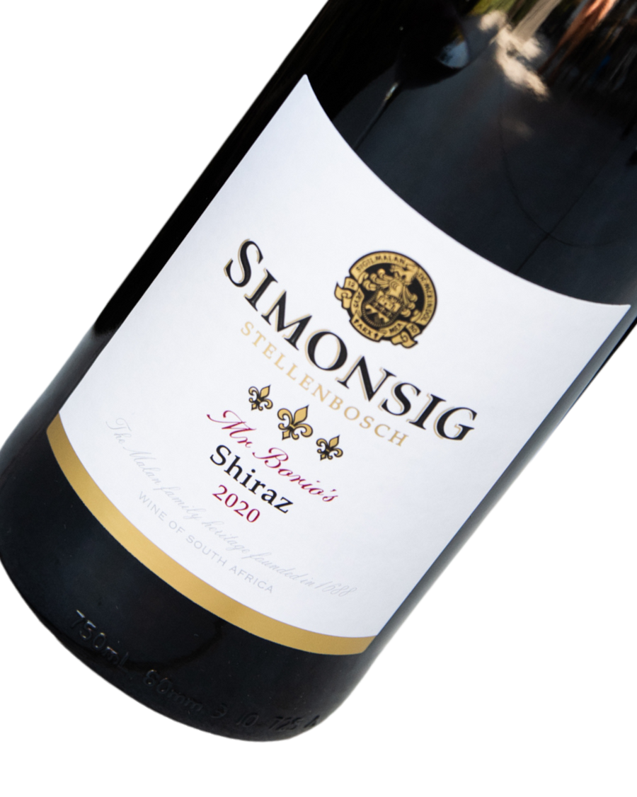 Simonsig – Mr. Borio's Shiraz (2020)