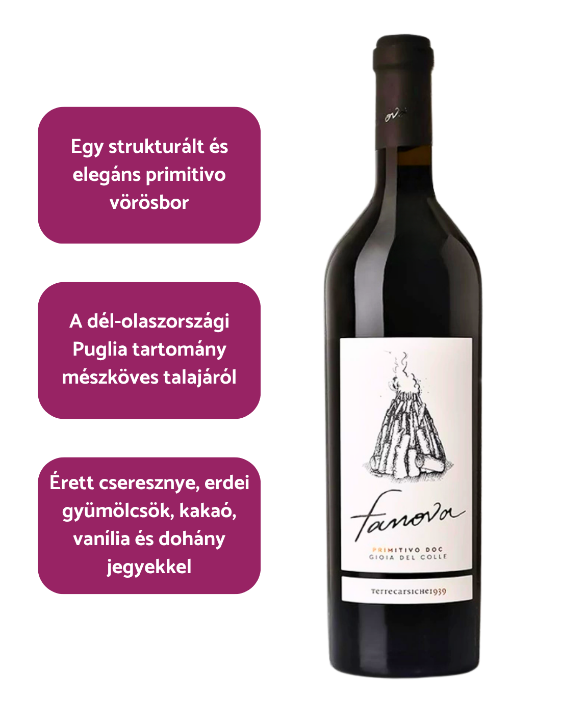 Terrecarsiche - Fanova Primitivo Gioia del Colle (2022)