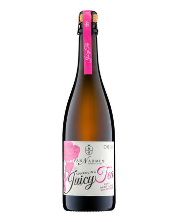 Van Nahmen – Alkoholmentes Sparkling Juicy Tea Rózsa-Darjeeling-Rebarbara (BIO)